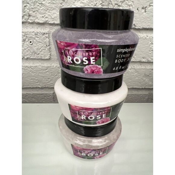 Simple Pleasures BlackBerry Rose Body Collection - Picture 1 of 6